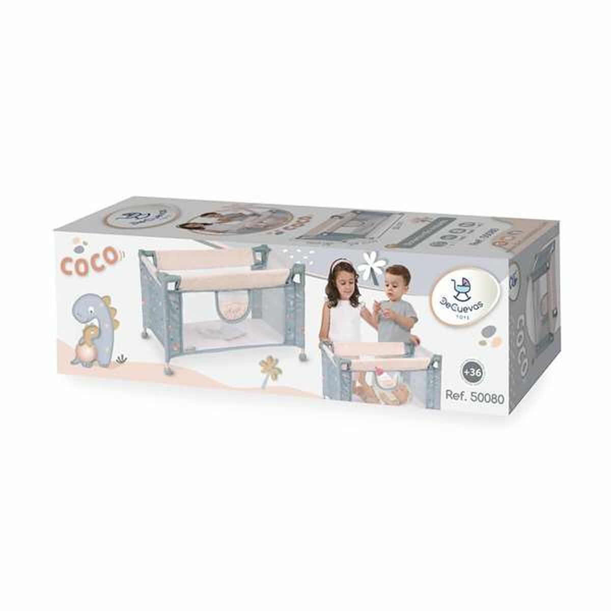 Lit Bébé de Voyage Decuevas Coco 50 x 29 x 30 cm Bleu